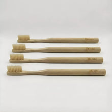 Boar Bristle Toothbrush — wholesale case packs, product photo on a white background.