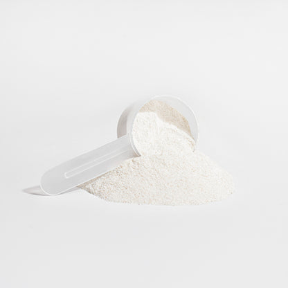 Grass-Fed Collagen Creamer — Vanilla, angled product photo on a white background.
