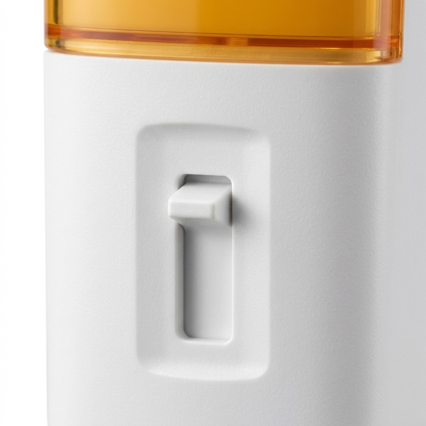 Amber & Red LED Night Light — product photo on a white background, close-up view.