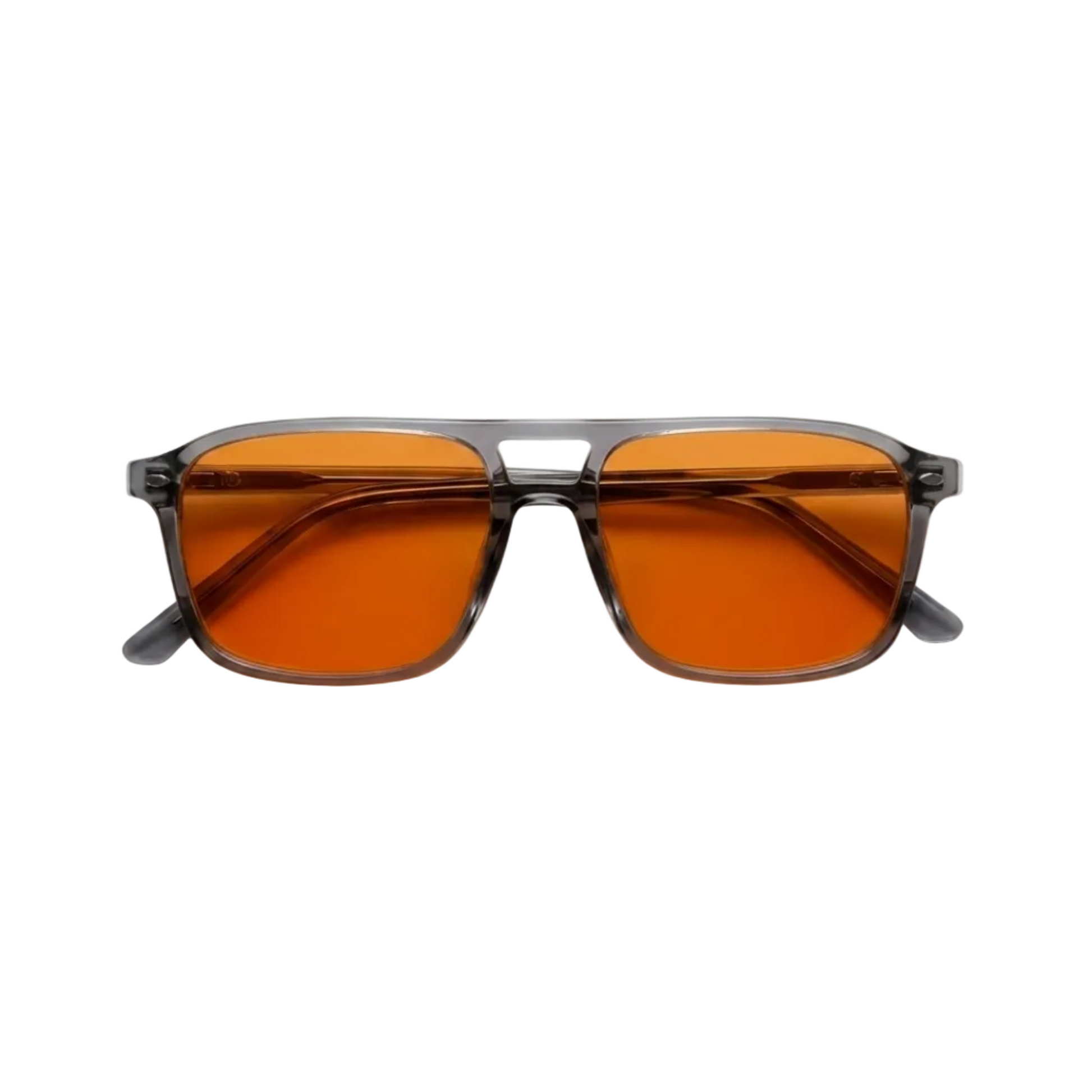 Blue Light Blocking Glasses — Atlas, Orange Lens, product photo on a white background.