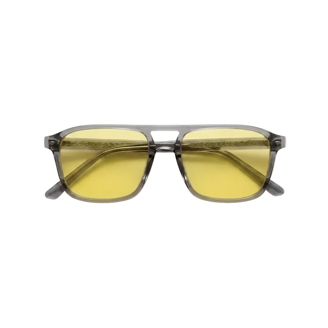 Blue Light Blocking Glasses — Atlas, Yellow Lens, product photo on a white background.