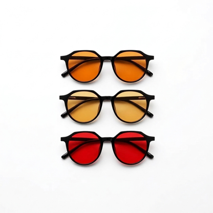 Blue Light Blocking Glasses — Daily, product photo on a white background, angle view.