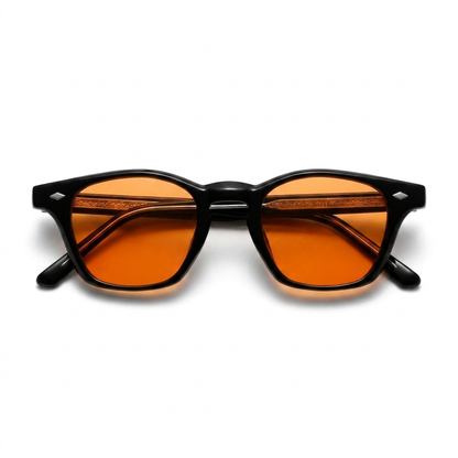 Blue Light Blocking Glasses — Dawn, Orange Lens, product photo on a white background.