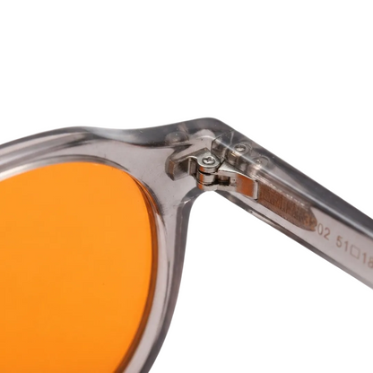 Blue Light Blocking Glasses — Luna, side view product photo on a white background.