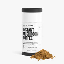 Mushroom Coffee, front view product photo on a white background.
