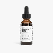 Reishi Calm Drops, product photo on a white background.