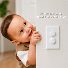 Round Outlet Covers — full 4-pack set shown together, product photo on a white background.