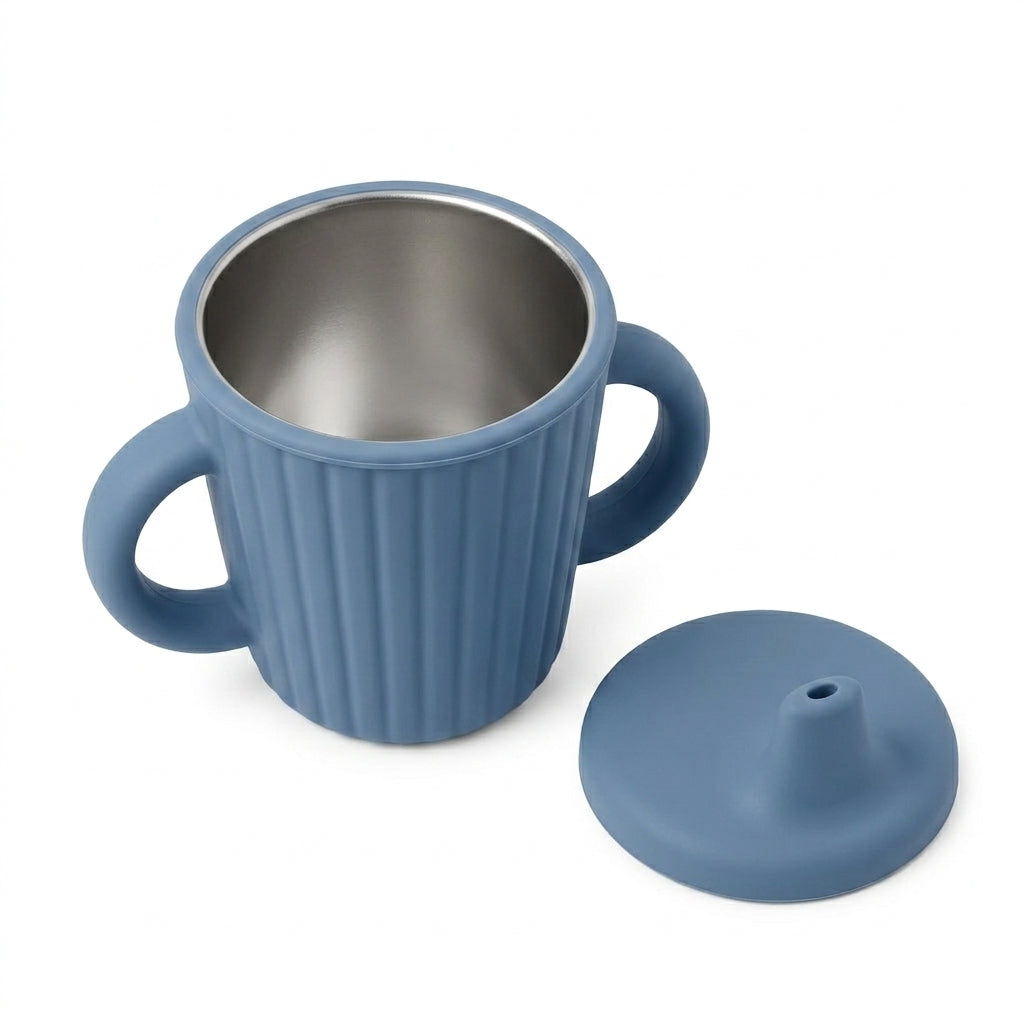 Silicone Sippy Cup — product photo on a white background, angled view.