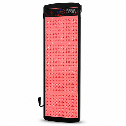 SL280 red light therapy panel with LED grid and digital control panel