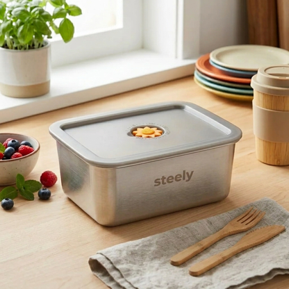 Stainless Steel Meal Prep Container — lifestyle photo showing the product in use.