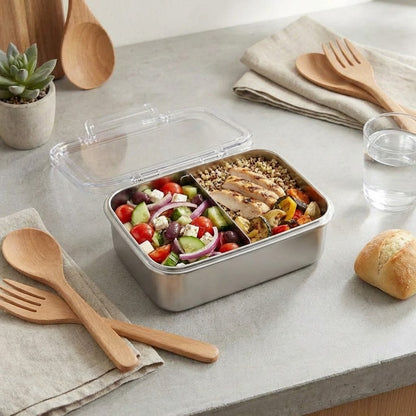 Stainless Steel Food Container — lifestyle photo showing the product in use.