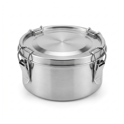 Steely Jade Pure Food Storage, 450ml size, product photo on a white background.