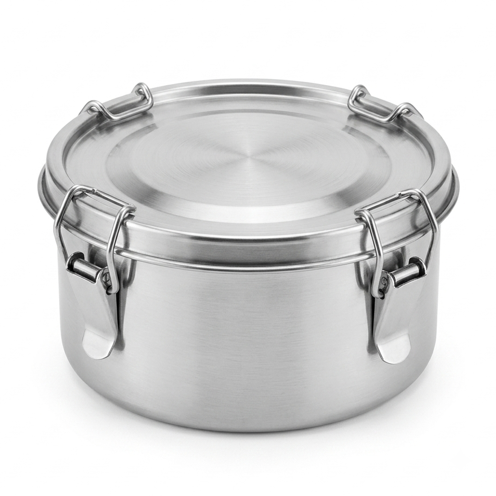 Steely Jade Pure Food Storage, 700ml size, product photo on a white background.