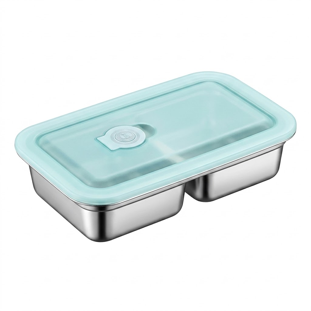 Steely stainless steel food container main product view