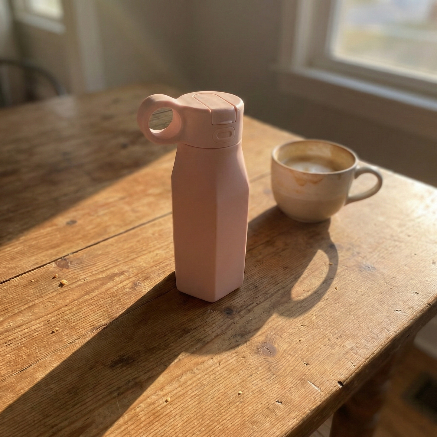 Steely Silicone Water Bottle